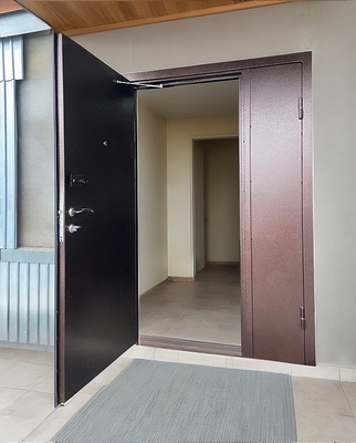 Дверь полуторной конструкции Дверь полуторной конструкции