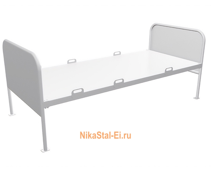 Металлическая медицинская кровать
