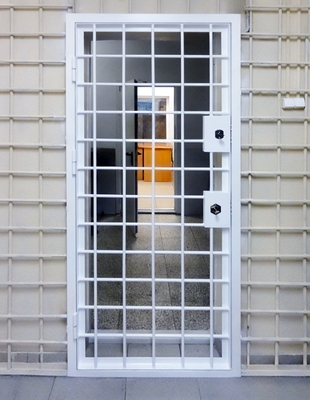 Сварная дверь-решетка